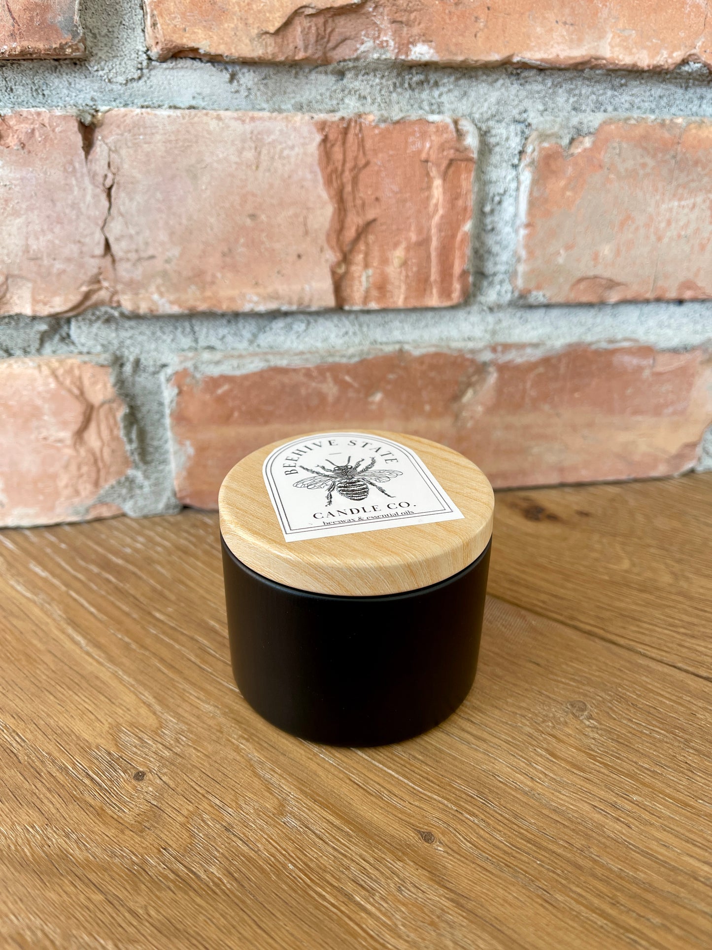 Beeswax and Essential Oil Candle 8 oz