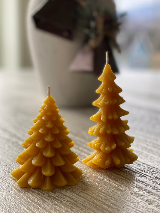 100% Beeswax Tree Candle